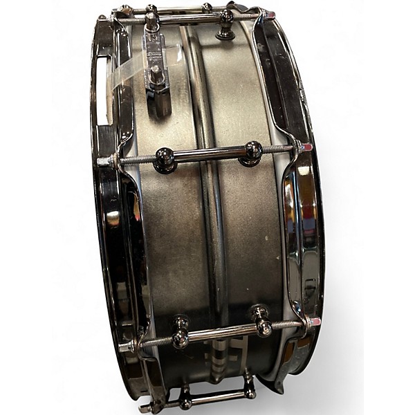 Used Thrust 14X5 Steel Snare Gunmetal Gray Drum