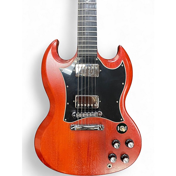 Used Gibson SG Special Faded with Ebony Fretboard Crescent Inlays Heritage Cherry Solid Body Electric Guitar