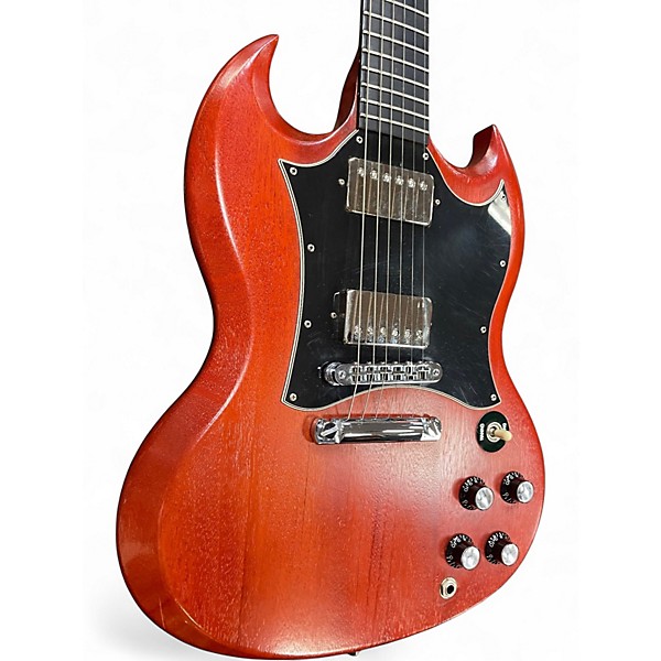 Used Gibson SG Special Faded with Ebony Fretboard Crescent Inlays Heritage Cherry Solid Body Electric Guitar