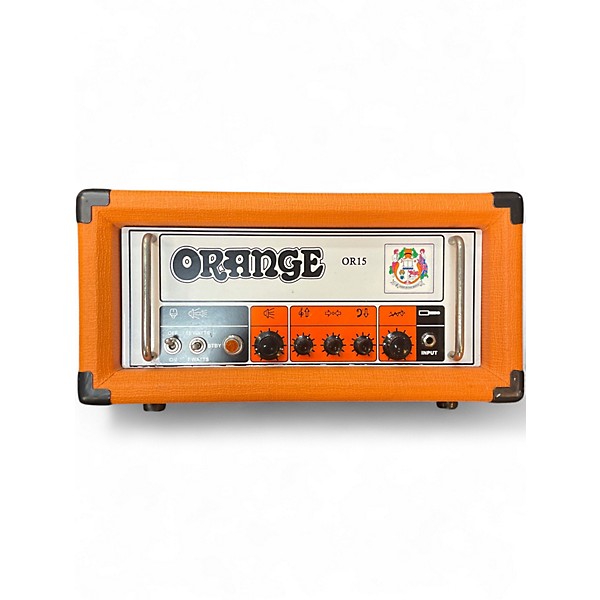 Used Orange Amplifiers OR15H 15W Tube Guitar Amp Head