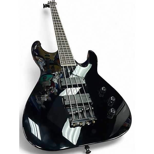 Used ESP LTD M1004 Black Electric Bass Guitar