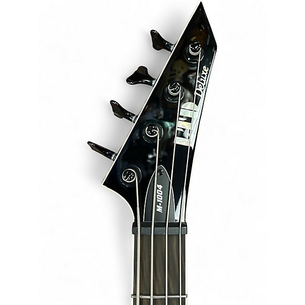 Used ESP LTD M1004 Black Electric Bass Guitar