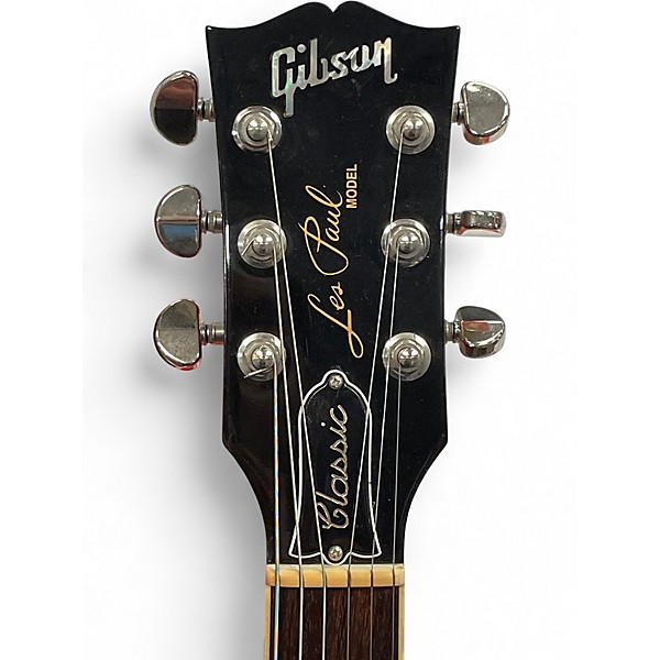 Used 2021 Gibson Les Paul Classic Cherry Solid Body Electric Guitar