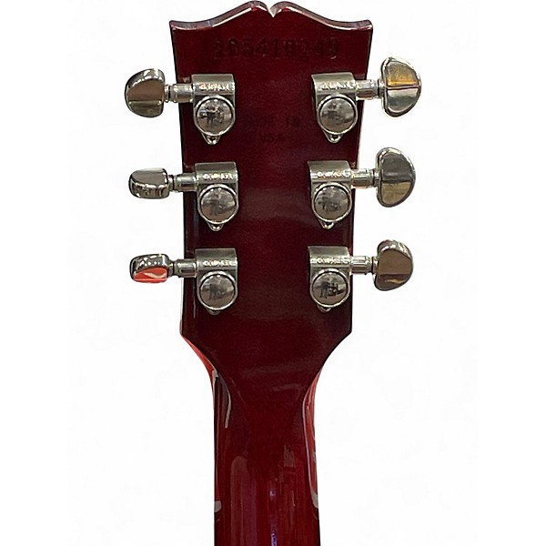 Used 2021 Gibson Les Paul Classic Cherry Solid Body Electric Guitar