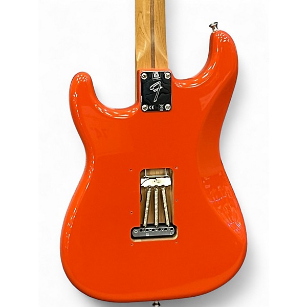 Used 2023 Fender Player Strat Roasted Maple Fiesta Red Solid Body Electric Guitar