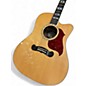 Used 2008 Gibson Songwriter Deluxe EC Natural Acoustic Electric Guitar thumbnail