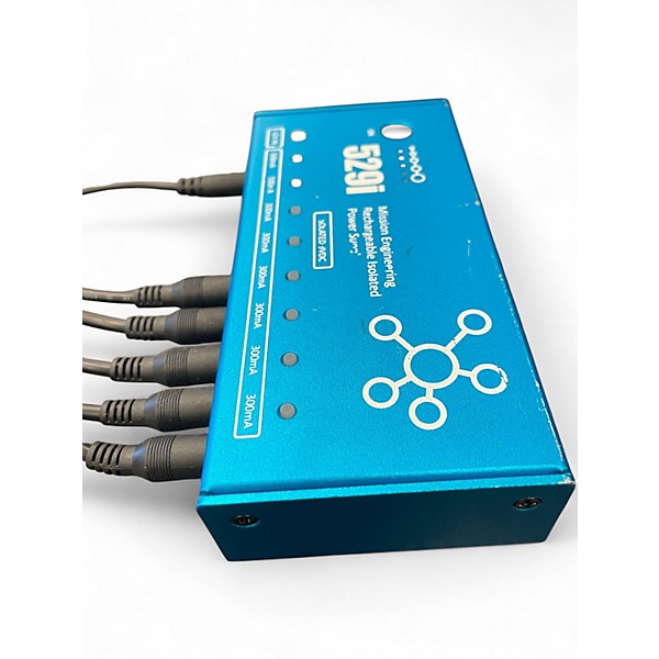 Used Mission Engineering Mission Engineering 529i USB Pedalboard Power Supply With Integrated Battery Power Supply