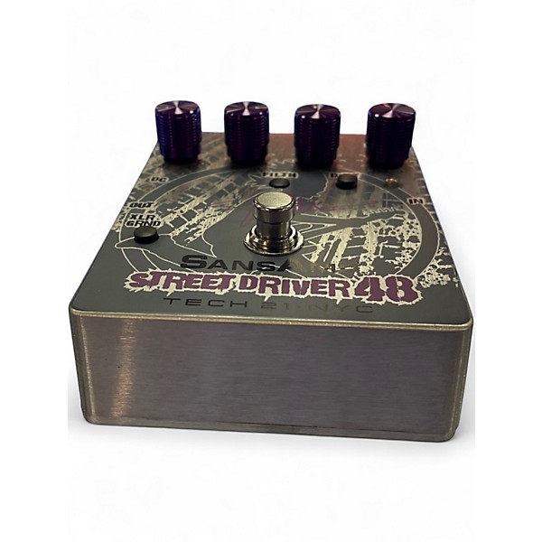 Used Tech 21 Frank Bello Signature Sans Amp Street Driver 48 Bass Effect Pedal