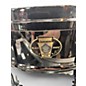Used Ludwig 13X7 Black Magic Snare Black Chrome Drum
