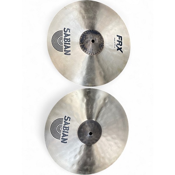 Used SABIAN 14in FRX Hihat Pair Cymbal