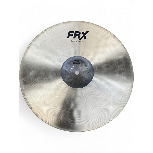 Used SABIAN 14in FRX Hihat Pair Cymbal