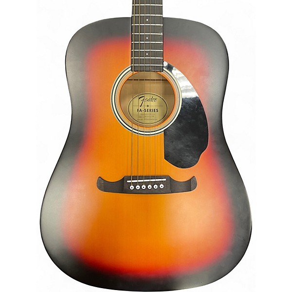 Used Fender FA-125 3 Color Sunburst Acoustic Guitar