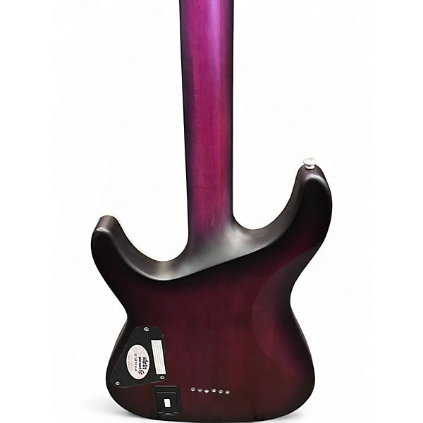 Used Schecter Guitar Research C1 Platinum Purple Solid Body Electric Guitar