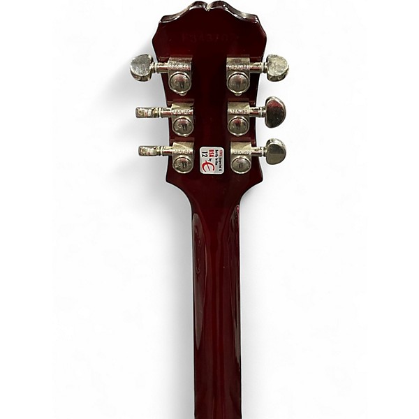 Used Epiphone 1960 Les Paul Tribute Plus Red Solid Body Electric Guitar