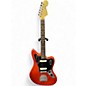 Used Fender American Professional Jaguar Fiesta Red Solid Body Electric Guitar thumbnail