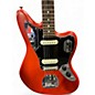 Used Fender American Professional Jaguar Fiesta Red Solid Body Electric Guitar