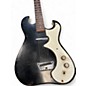Vintage 1960s Silvertone 1448 Black Solid Body Electric Guitar