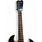 Vintage 1960s Silvertone 1448 Black Solid Body Electric Guitar