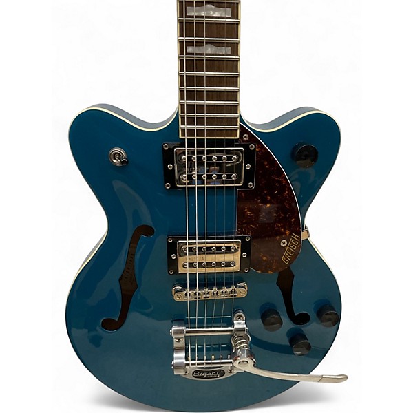 Used Gretsch Guitars G2657T Ocean Turquoise Hollow Body Electric Guitar