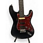 Used Donner DST200 Black Solid Body Electric Guitar