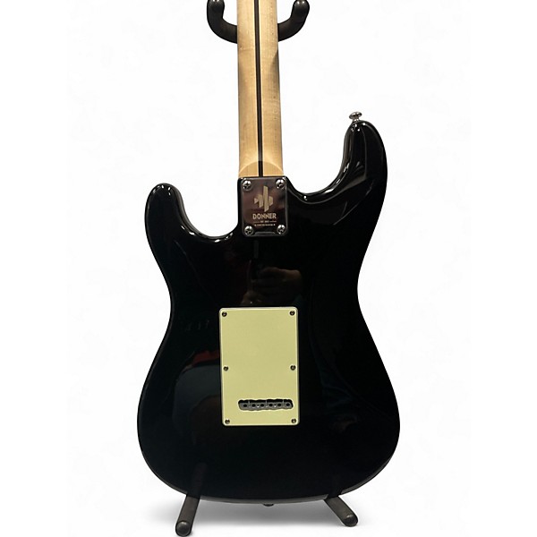 Used Donner DST200 Black Solid Body Electric Guitar