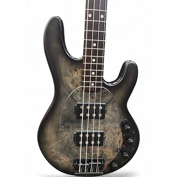 Used Sterling by Music Man Stingray Ray34 HH PB Natural Electric Bass Guitar