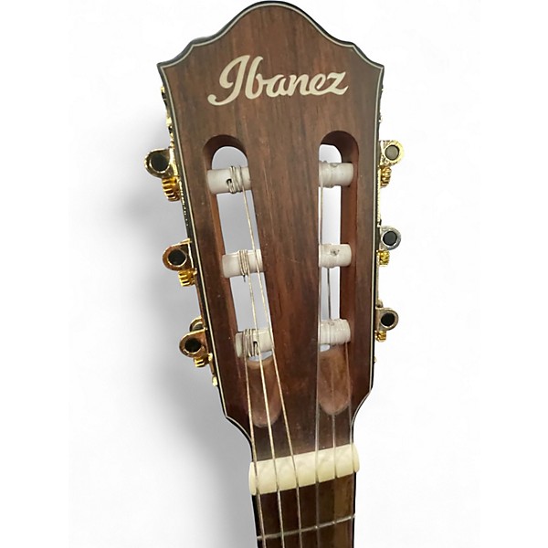 Used Ibanez FRH10N Brown Sunburst Classical Acoustic Guitar