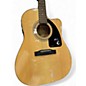 Used Epiphone AJ100CE Natural Acoustic Electric Guitar
