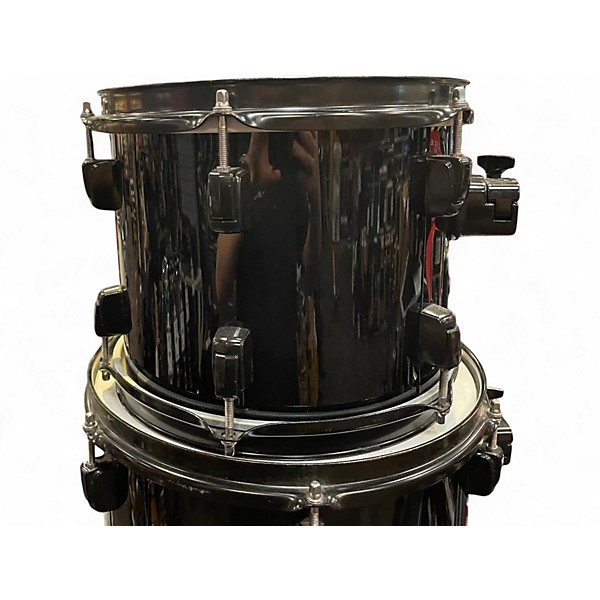 Used Pearl 5 Piece Soundcheck Black Drum Kit