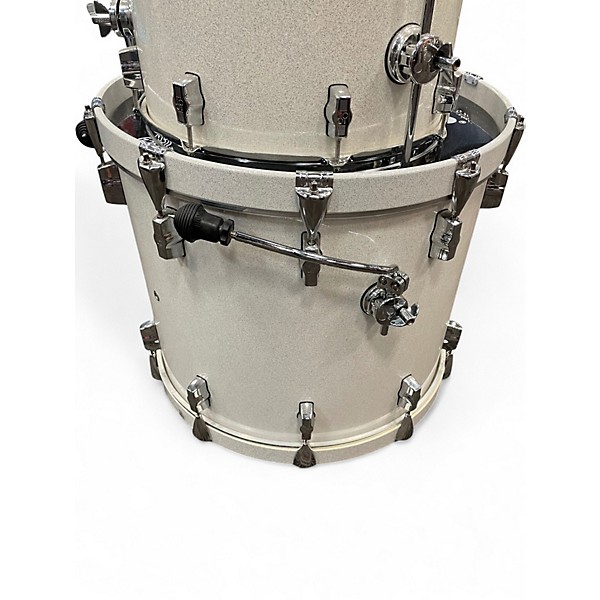 Used SONOR 5 Piece Force 3003 White Drum Kit