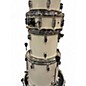 Used SONOR 5 Piece Force 3003 White Drum Kit