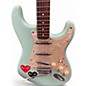 Used Squier Vintage Modified Surf Stratocaster Surf Green Solid Body Electric Guitar