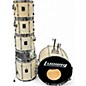 Used Ludwig 6 Piece ROCKER White Drum Kit thumbnail