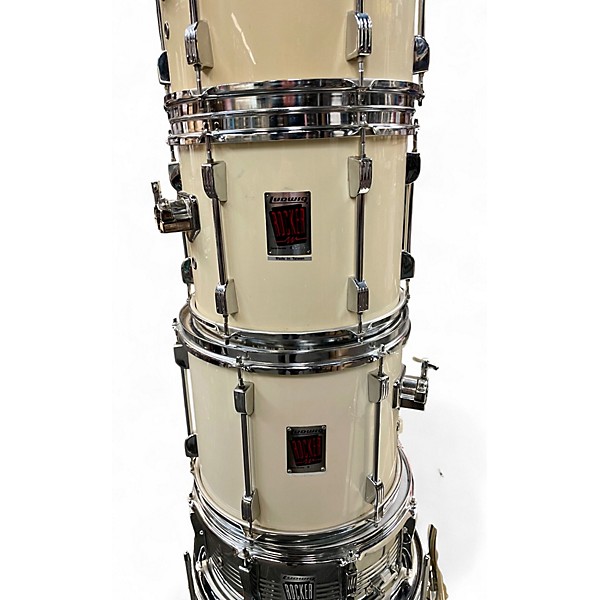 Used Ludwig 6 Piece ROCKER White Drum Kit