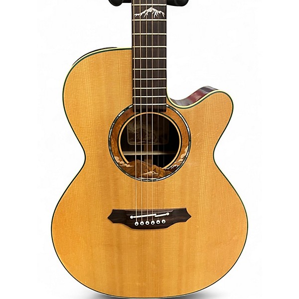 Vintage 1999 Takamine LTD99 Natural Acoustic Electric Guitar