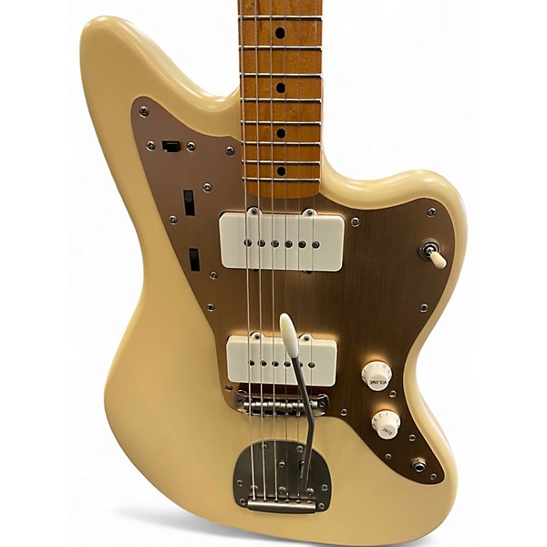 Used Squier 40th Anniversary Jazzmaster Desert Sand Solid Body Electric Guitar