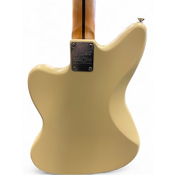 Used Squier 40th Anniversary Jazzmaster Desert Sand Solid Body Electric Guitar