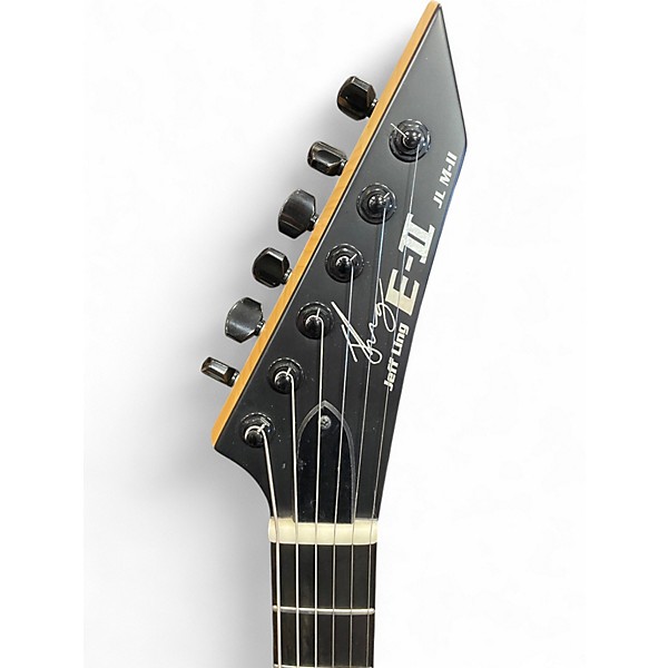 Used ESP E-II JL-1 Jeff Ling Black Solid Body Electric Guitar