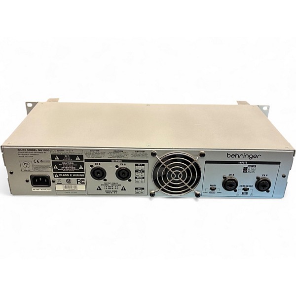 Used Behringer iNUKE NU1000 Power Amp
