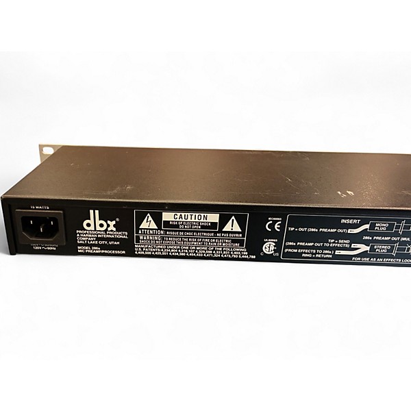 Used dbx 286S Microphone Preamp