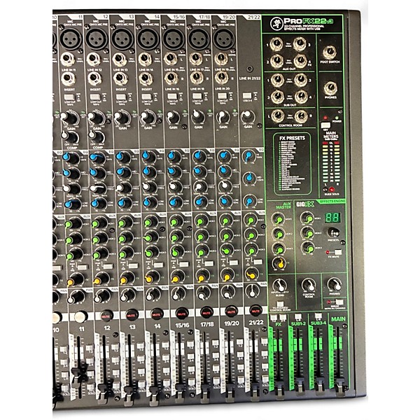 Used Mackie PROFX22V3 Unpowered Mixer