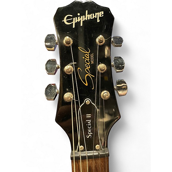 Used Epiphone Les Paul Special II Black Solid Body Electric Guitar