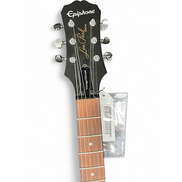 Used Epiphone Les Paul Special Vintage Edition Cherry Sunburst Solid Body Electric Guitar