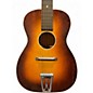 Used Silvertone 605 Natural Acoustic Guitar