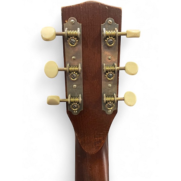 Used Silvertone 605 Natural Acoustic Guitar