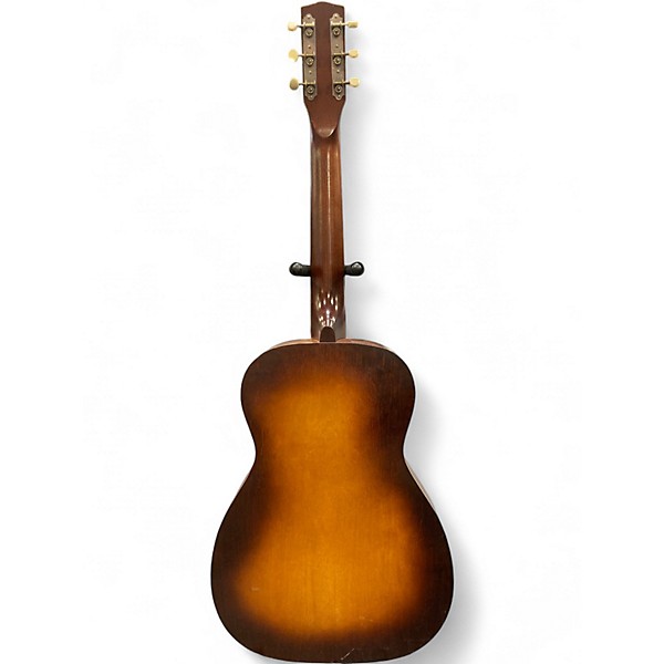 Used Silvertone 605 Natural Acoustic Guitar