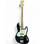 Used Squier Affinity Jazz Bass Black Electric Bass Guitar thumbnail