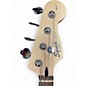 Used Squier Affinity Jazz Bass Black Electric Bass Guitar