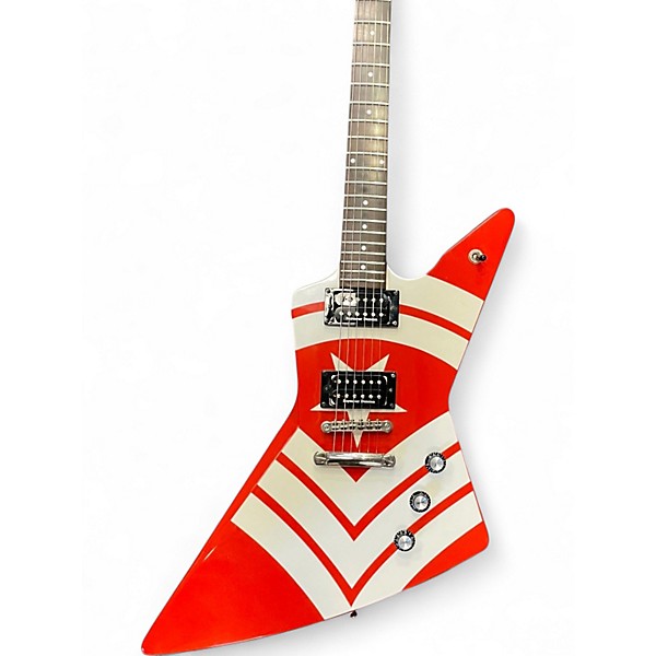 Used Epiphone Jason Hook M-4 Explorer Red Solid Body Electric Guitar