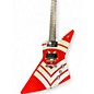 Used Epiphone Jason Hook M-4 Explorer Red Solid Body Electric Guitar
